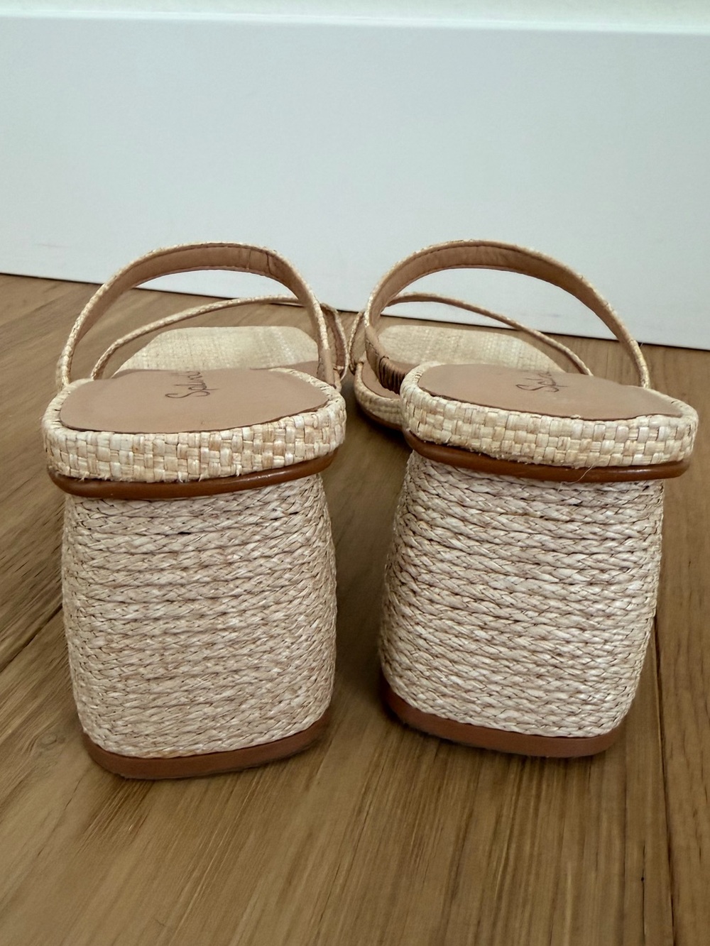 Splendid Rafia Heeled Sandals - Picture 4 of 6